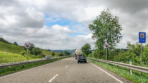 B 51 Bei Dahlem Beginn Mautpflicht Für Lkw