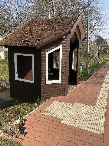 B017 2022 03 22 Butjadinger Weg Stollhamm Unterstand Bushalt