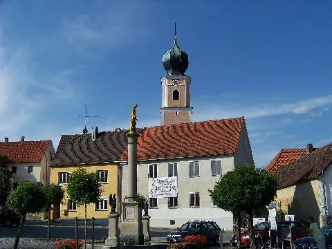 Bad Abbach Dünzling Mariensäule