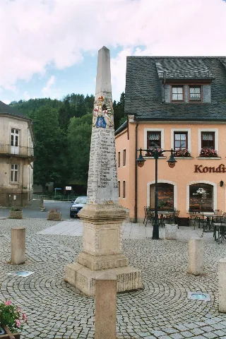 Bad Gottleuba, Posting Mile Stone