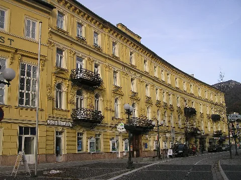 Bad Ischl, Hotel Post Hauptfassade