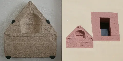 Bad Koenig Kirchturm Roemische Inschrift