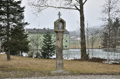Bad Leonfelden Burgfriedsäule Gstnr 1254 1. Diese Säule Steht Am Rande Der Böhmer Straße Gegenüber Dem Einkaufszentrum Leone.