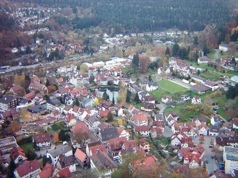 Bad Liebenzell Mit Lieberzeller Mission Auf Der Rechten Seite Im Bild Panoramio