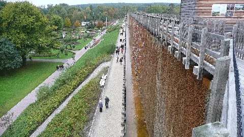 Bad Rothenfelde Gradierwerk U. Kurgarten Panoramio