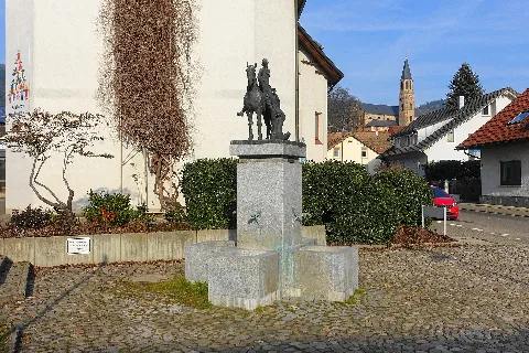 Bad Säckingen Martinsbrunnen Obersäckingen