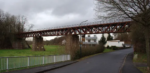 Bad Salzschlirf Angersbacher Weg Eisenbahnbruecke