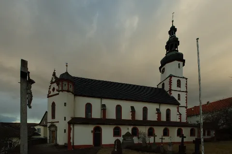 Bad Salzschlirf Hessen Kirche Kath Proj Rectilinear