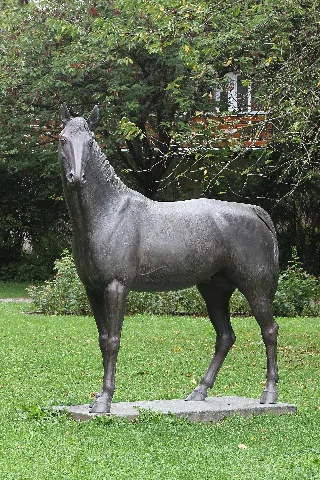 Bad Wörishofen, Warwick Rex Im Stadtgarten, Heinrich Faltermeier (2015 09 02 3402 Sp)