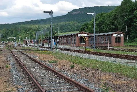 Bahngleise Cranzahl