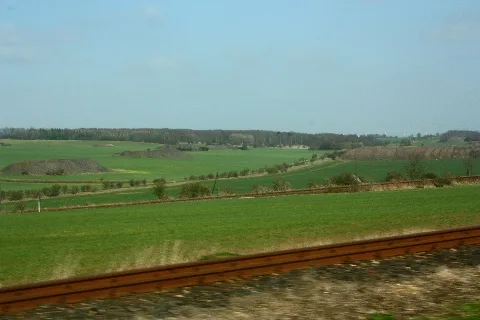 Bahngleise Südlich Hettstedt