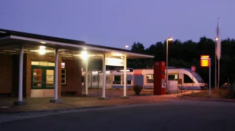 Bahnhof Bad St Peter Ording