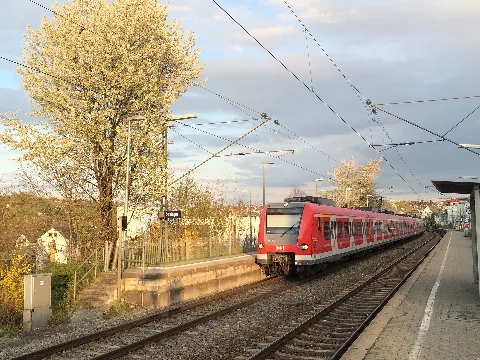 Bahnhof Benningen Neckar Mit S Bahn
