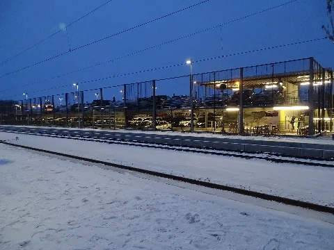 Bahnhof Bondorf At Night 07
