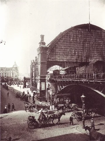Bahnhof Friedrichstraße, 1898