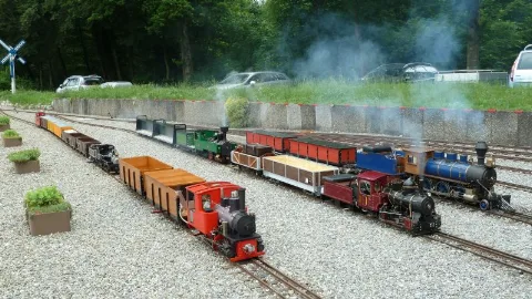 Bahnhof Gartenbahn Staufen