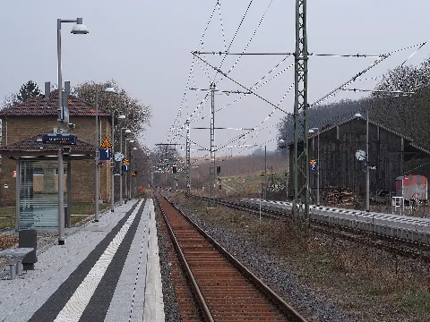 Bahnhof Grombach 1