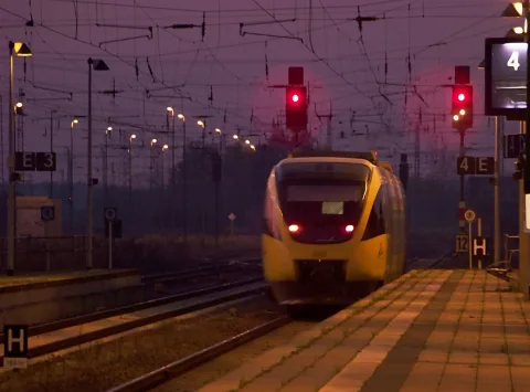 Bahnhof Güstrow, Bahnsteig 4