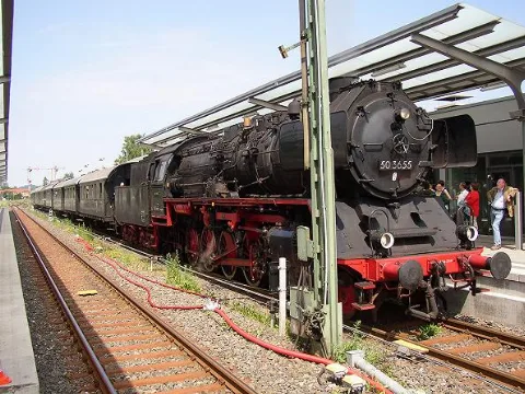 Bahnhof Halle Stadtfest 2003