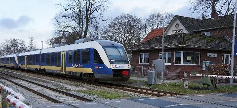 Bahnhof Huntlosen Nordwestbahn (Schmaler)