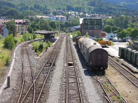 Bahnhof Ilmenau Nord 2012