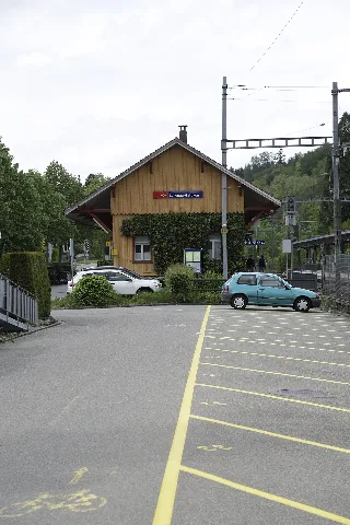 Bahnhof Langnau Gattikon P6A7606