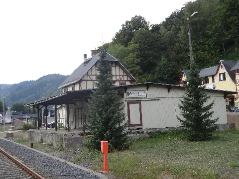 Bahnhof Mellenbach Glasbach 1