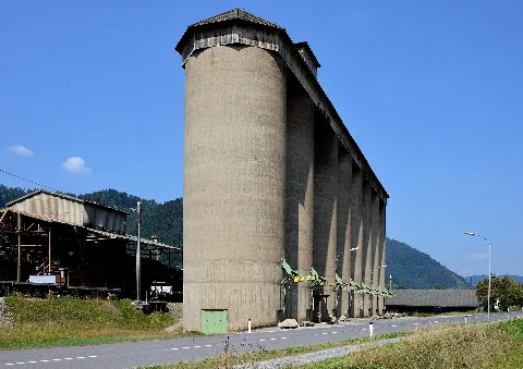 Bahnhof Mixnitz Bärenschützklamm Silo