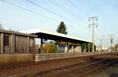Bahnhof Nürnberg Mögeldorf Bahnsteig 1