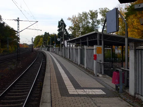 Bahnhof Reichelsdorfer Keller Bahnsteig 1