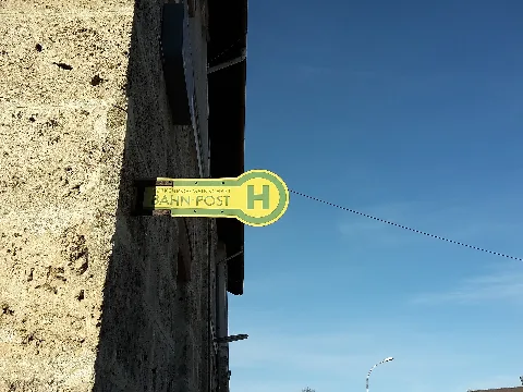 Bahnhof Rottenacker Haltestelle Verkehrsgemeinschaft Bahn Post