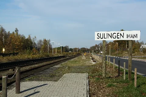 Bahnhof Sulingen, Bahnsteig