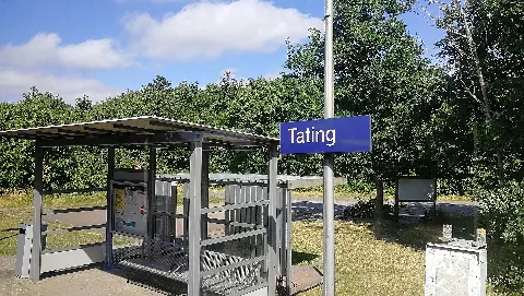 Bahnhof Tating 180703