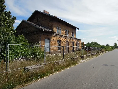 Bahnhof Trebitz Außer Betrieb Im August 2020