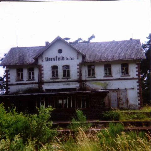 Bahnhof Uersfeld Im Eifel
