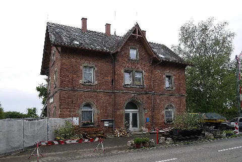 Bahnhof Unterelchingen, Empfangsgebäude 2