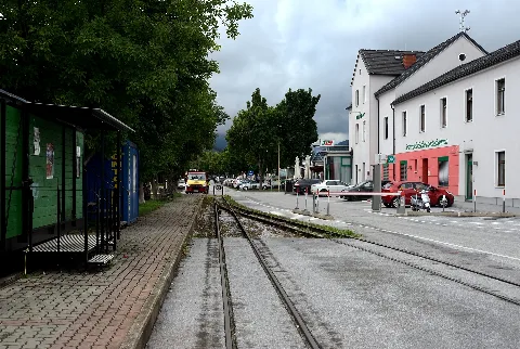 Bahnhof Weiz Feistritztalbahn Bahnsteig