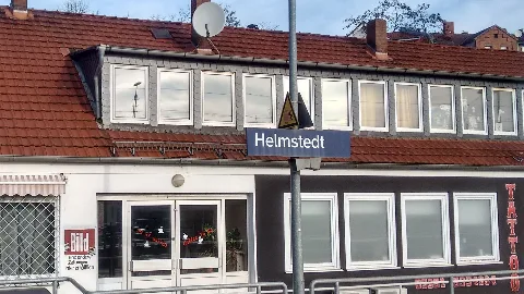 Bahnhofsschild Helmstedt 20170312