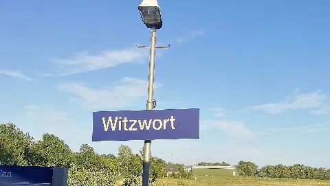 Bahnhofsschild Witzwort 180703