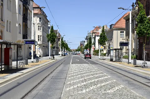 Bahnhofstraße, Cottbus Mitte (At Rudolf Breitscheid Straße)
