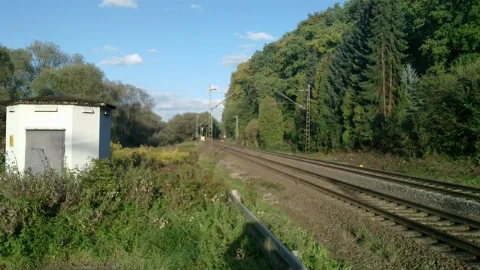 Bahnstrecke Im Dilltal Bei Werdorf Blickrichtung Asslar Geo.hlipp.de 21195