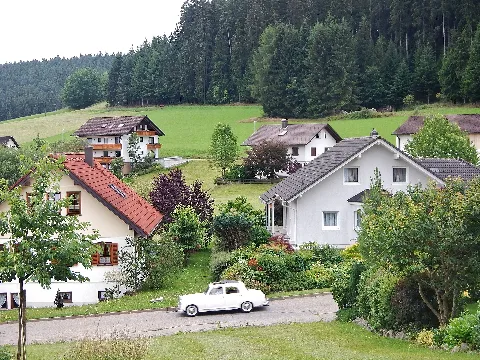 Baiersbronn Mit Oldtimer Mercedes Benz (Typ 180 Mit Selbsttragender Karosserie In Pontonform) Panoramio