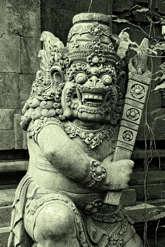Balinese Stone Carving
