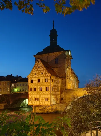 Bamberg Altes Rathaus Bw 3
