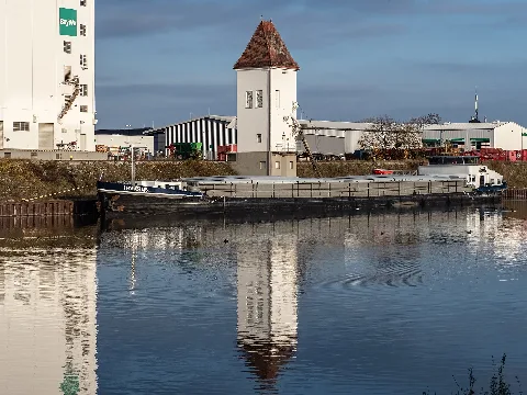 Bamberg Hafen Getreidelift 012025