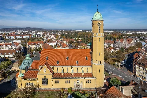 Bamberg Ottokirche Luftbild 20211031 Rm 120034
