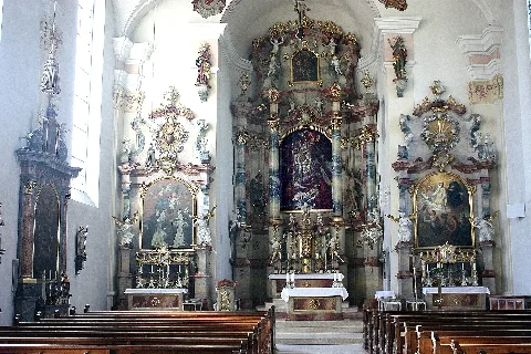 Barockkirche St.martin Der Hauptaltar