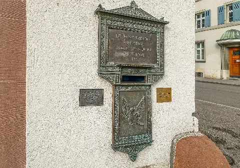 Basel Lindenberg 1 Briefkasten Von Melchior Berri