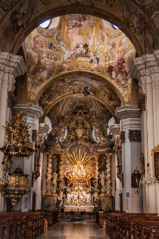 Basilique De Mariatrost Intérieur