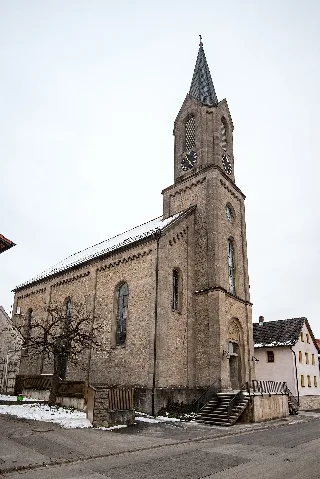 Bastheim, Kirchgasse 5, Kath. Kirche 20170129 001